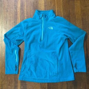 North Face Teal Fleece - Size Small Women’s